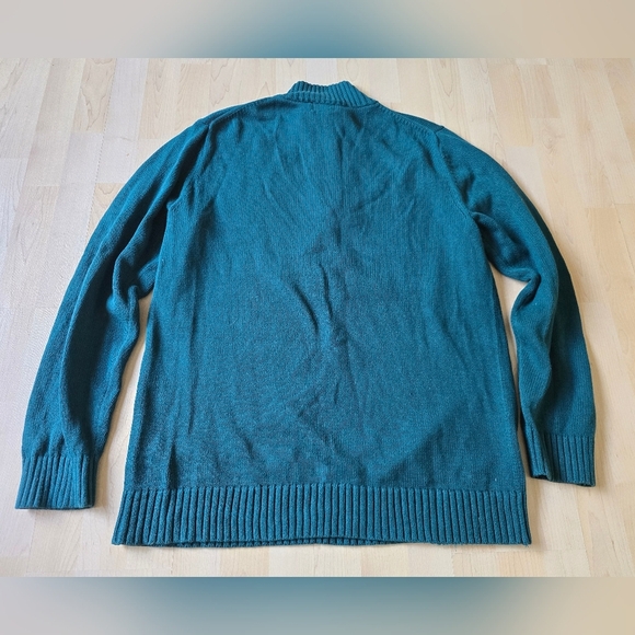 L.L.Bean Quarter Zip Sweater Size Large Tall - Picture 6 of 12